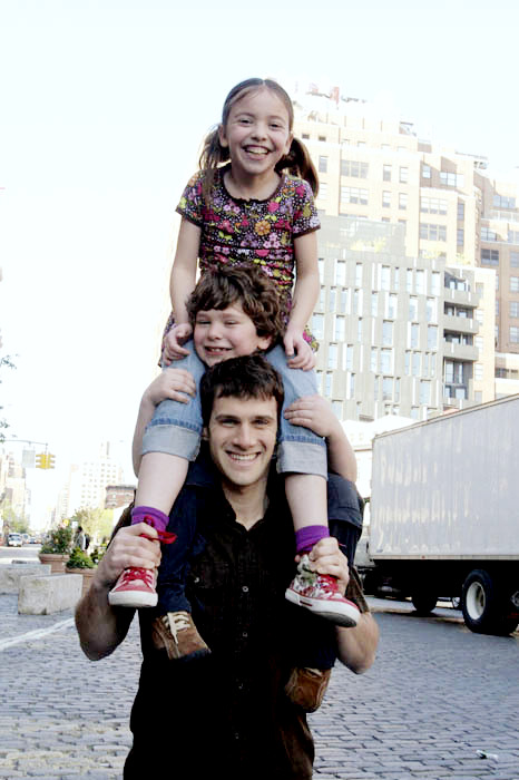 Kelly Gould, Andrew Cherry and Justin Bartha in The Weinstein Company's The Rebound (2010)