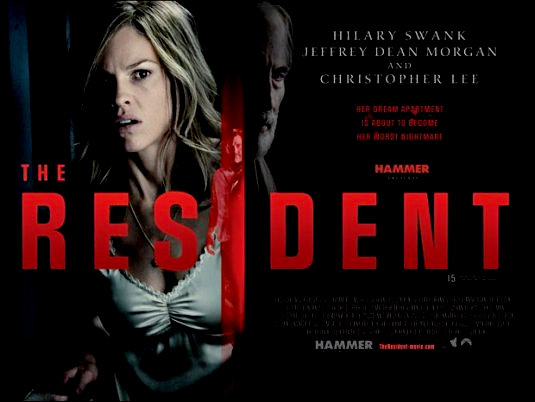 Poster of Hammer Films' The Resident (2010)