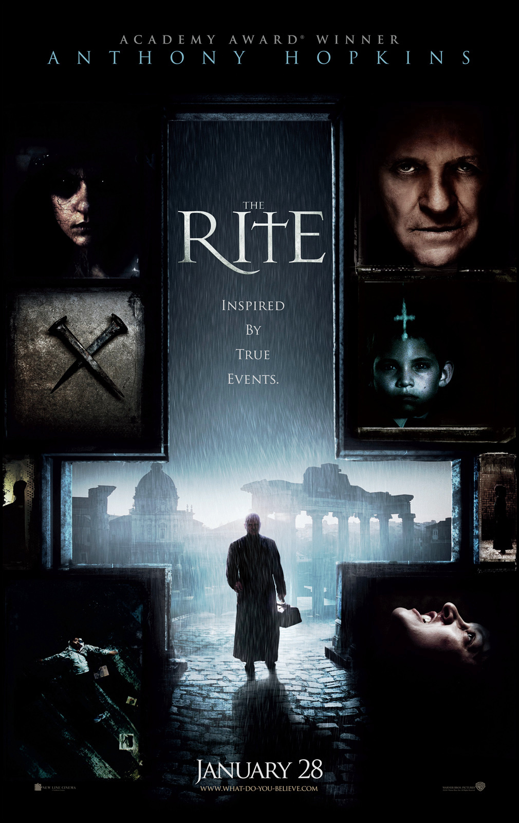 Poster of Warner Bros. Pictures' The Rite (2011)