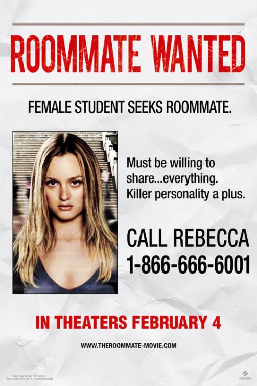 Poster of Screen Gems' The Roommate (2011)