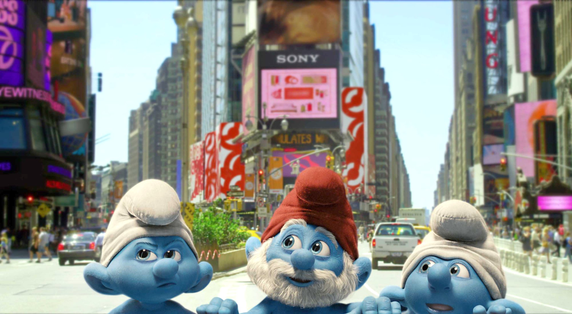 A scene from Columbia Pictures' The Smurfs (2011)