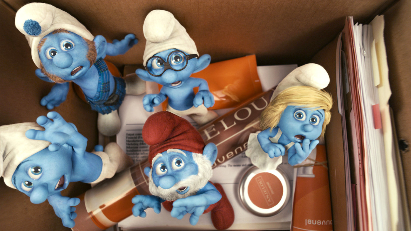 A scene from Columbia Pictures' The Smurfs (2011)