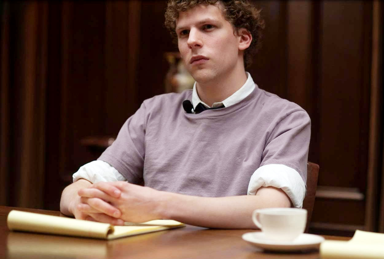 Jesse Eisenberg stars as Mark Zuckerberg in Columbia Pictures' The Social Network (2010)