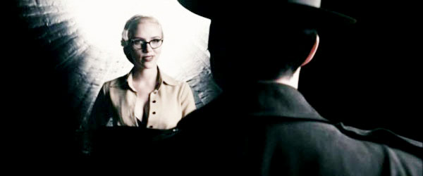 Scarlett Johansson stars as Silken Floss and Gabriel Macht stars as The Spirit in Lions Gate Films' The Spirit (2008)