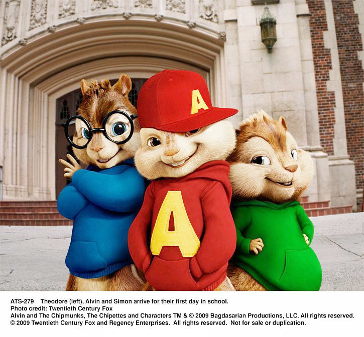 A scene from 20th Century Fox' Alvin and the Chipmunks: The Squeakquel's (2009)