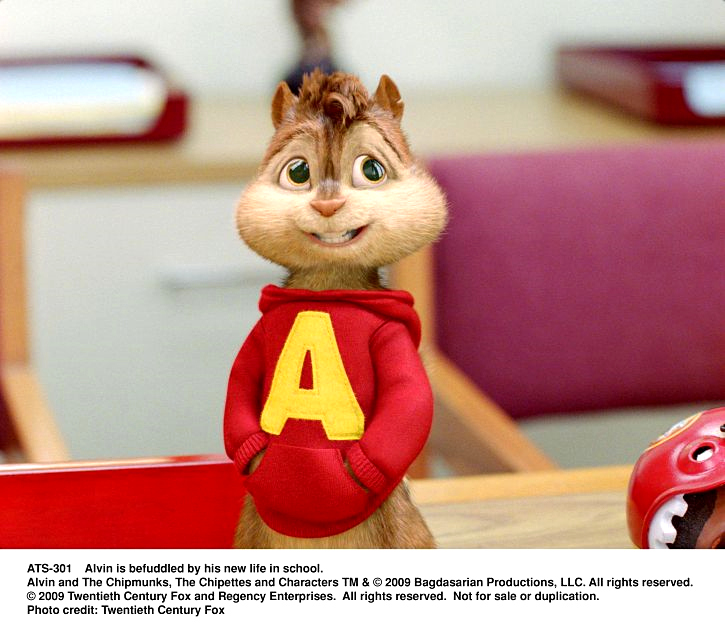 A scene from 20th Century Fox' Alvin and the Chipmunks: The Squeakquel's (2009)