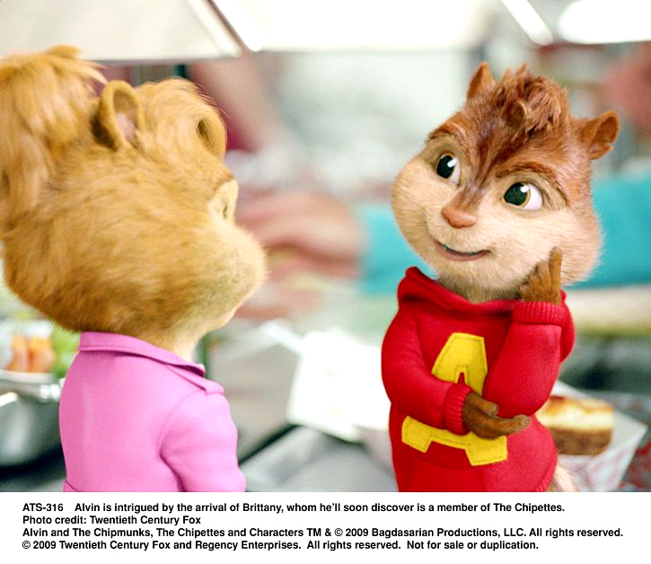 A scene from 20th Century Fox' Alvin and the Chipmunks: The Squeakquel's (2009)