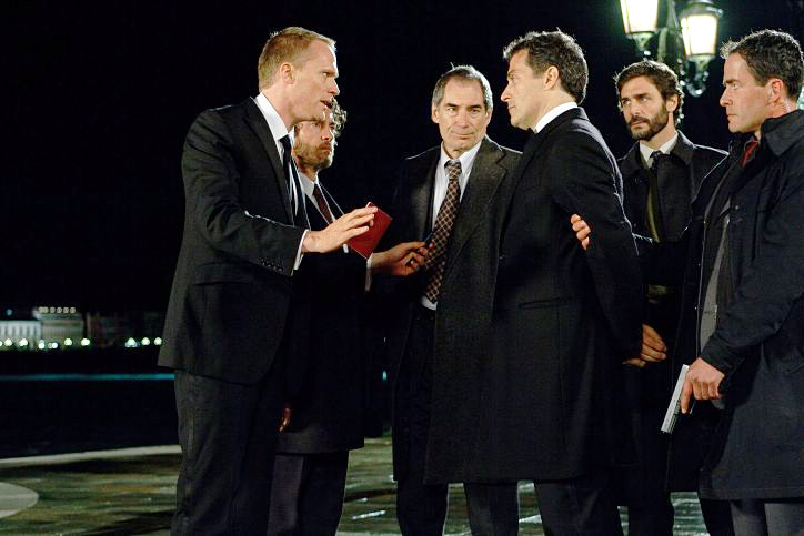 Timothy Dalton, Rufus Sewell and Paul Bettany in Columbia Pictures' The Tourist (2010)