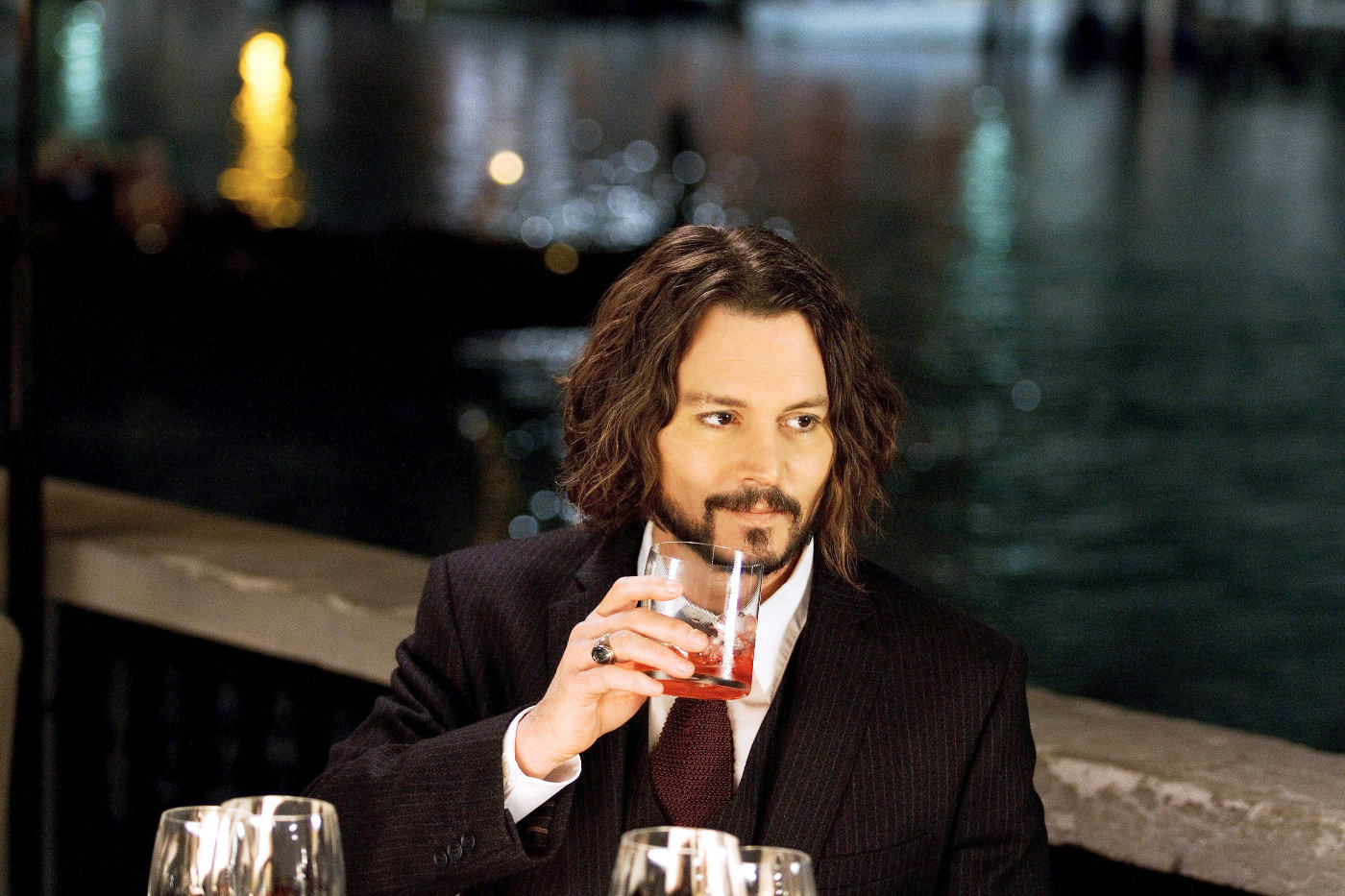 Johnny Depp stars as Frank Taylor in Columbia Pictures' The Tourist (2010)