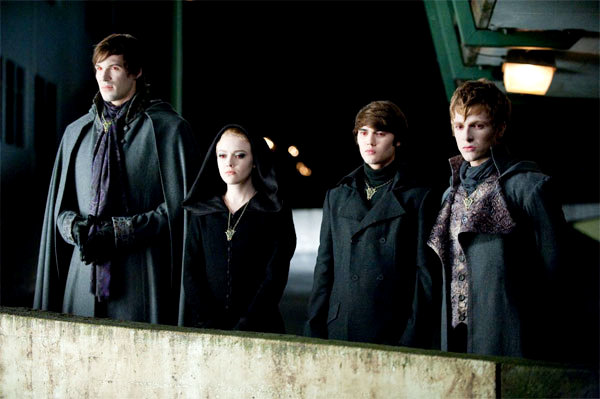 Daniel Cudmore, Dakota Fanning, Cameron Bright and Charlie Bewley in Summit Entertainment's The Twilight Saga's Eclipse (2010)
