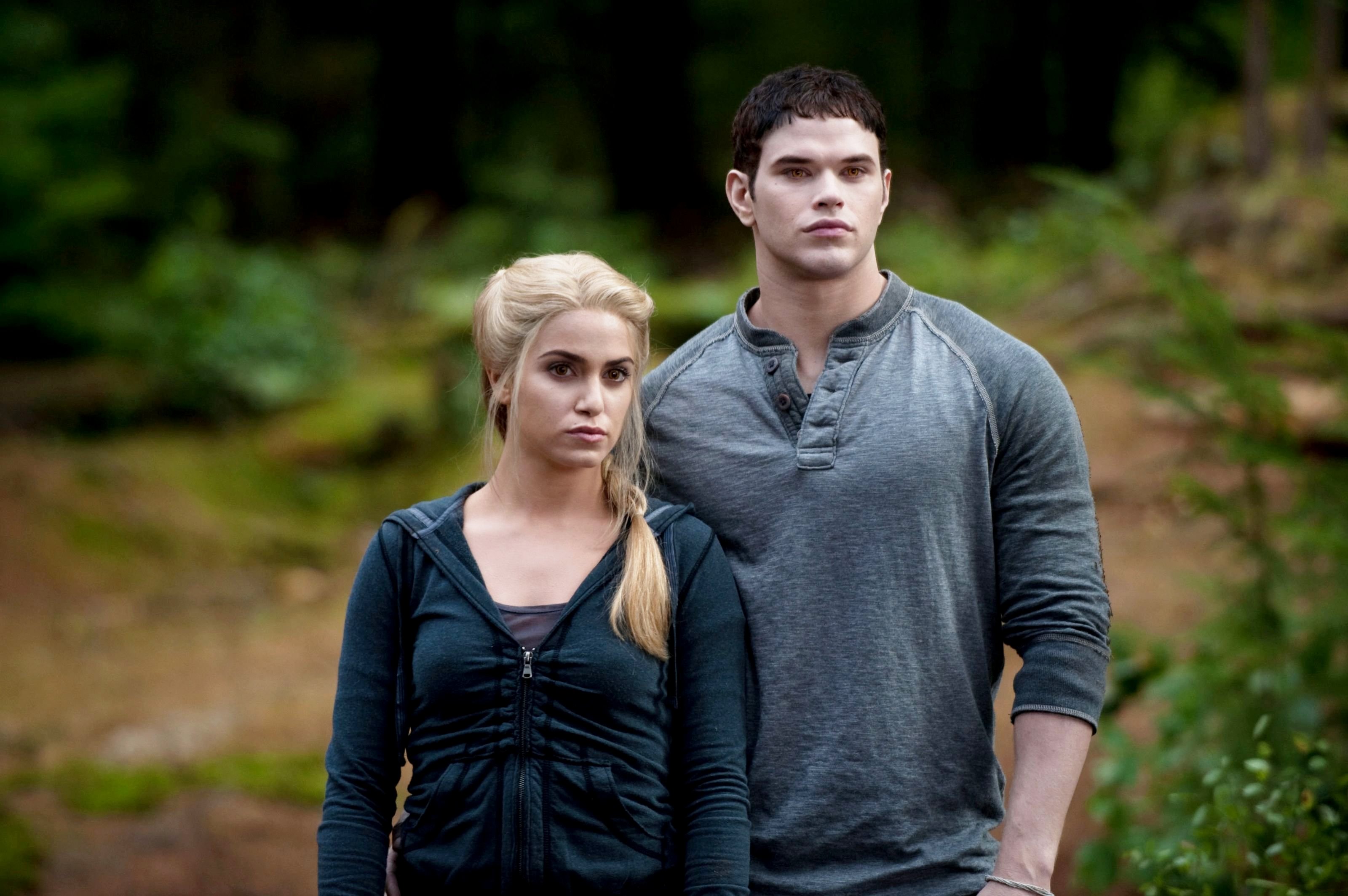 Nikki Reed stars as Rosalie Hale and Kellan Lutz stars as Emmet Cullen in Summit Entertainment's The Twilight Saga's Eclipse (2010)