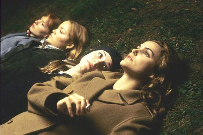Alicia Witt, Erika Christensen, Evan Rachel Wood and Keri Russell in New Line Cinema's The Upside of Anger (2005)