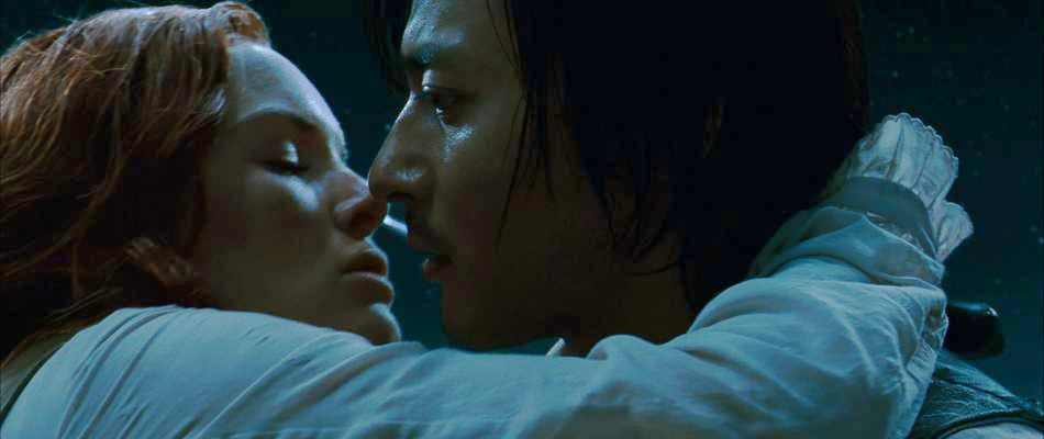 Kate Bosworth stars as Lynne and Jang Dong Gun stars as Yang in Rogue Pictures' The Warrior's Way (2010)