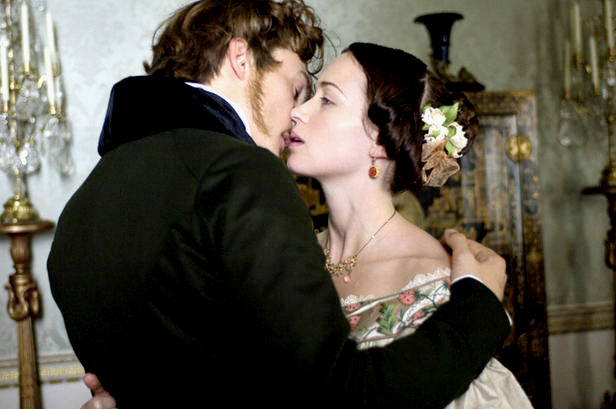 Rupert Friend stars as Prince Albert and Emily Blunt stars as Young Victoria in Apparition's The Young Victoria (2009)