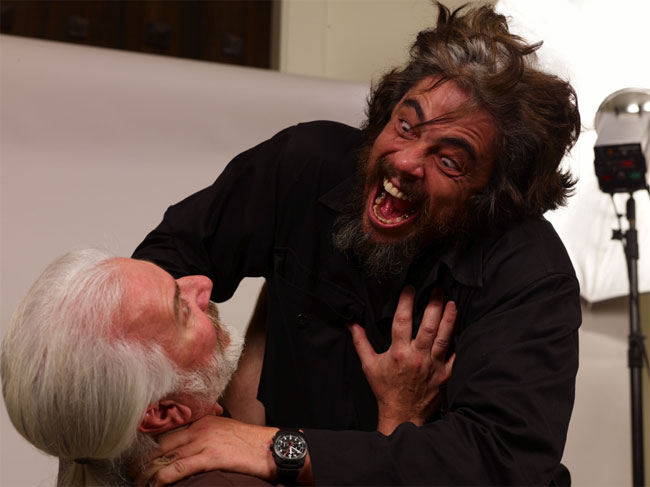 Benicio Del Toro as Lawrence Talbot in Universal Pictures' The Wolfman (2009)