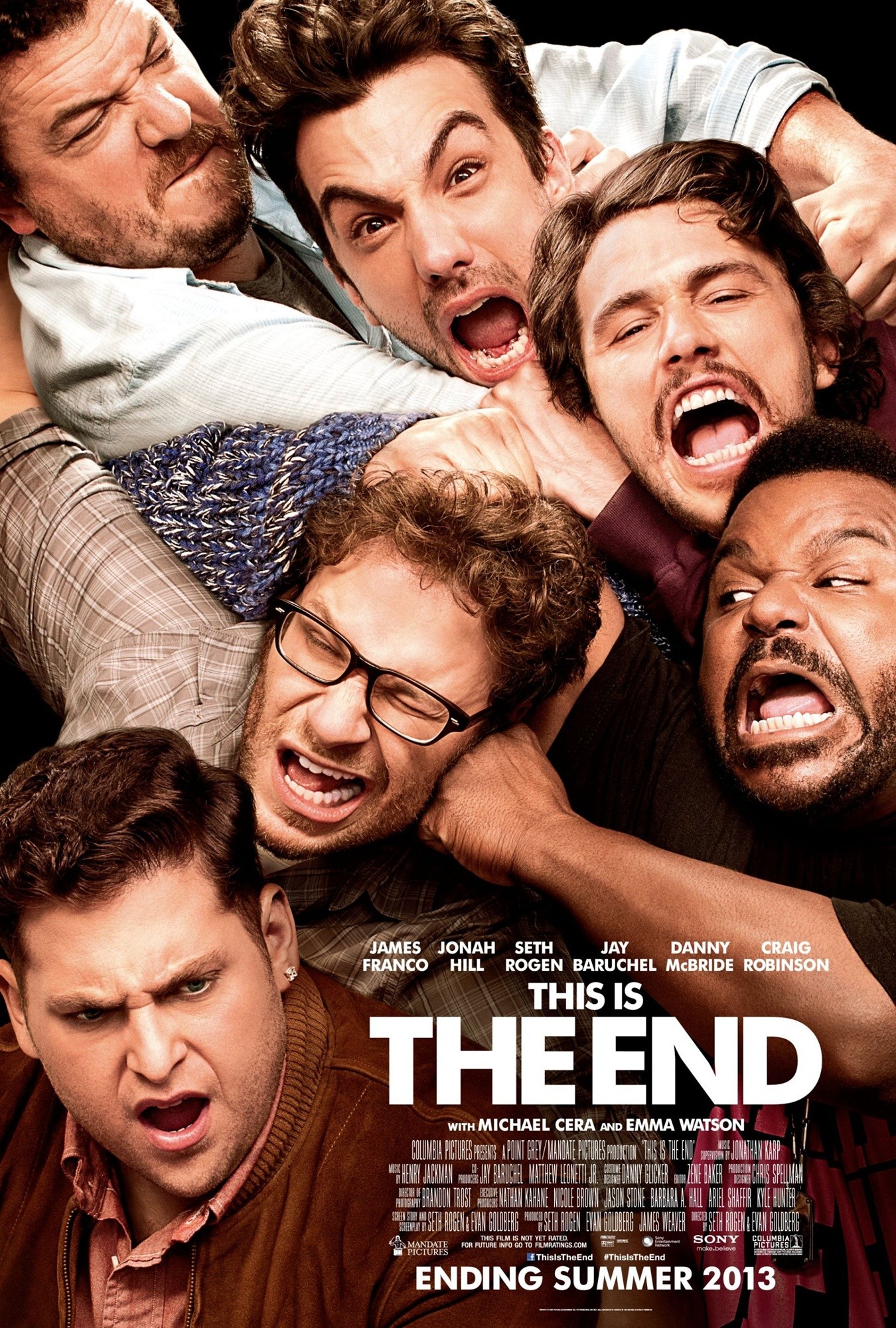 Poster of Columbia Pictures' This Is the End (2013)