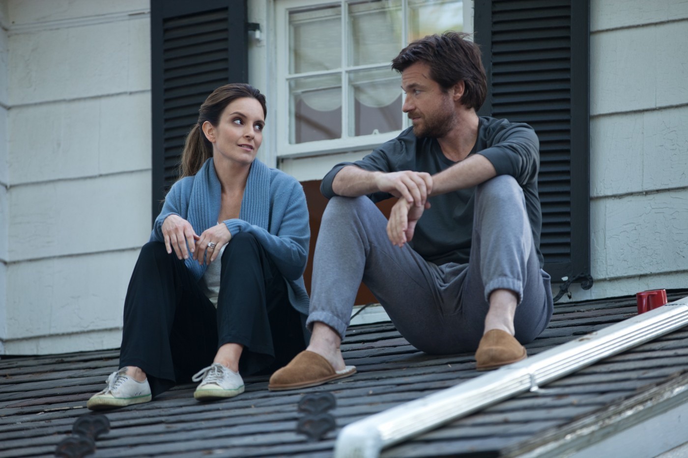 Tina Fey stars as Wendy Foxman and Jason Bateman stars as  Judd Foxman in Warner Bros. Pictures' This Is Where I Leave You (2014)
