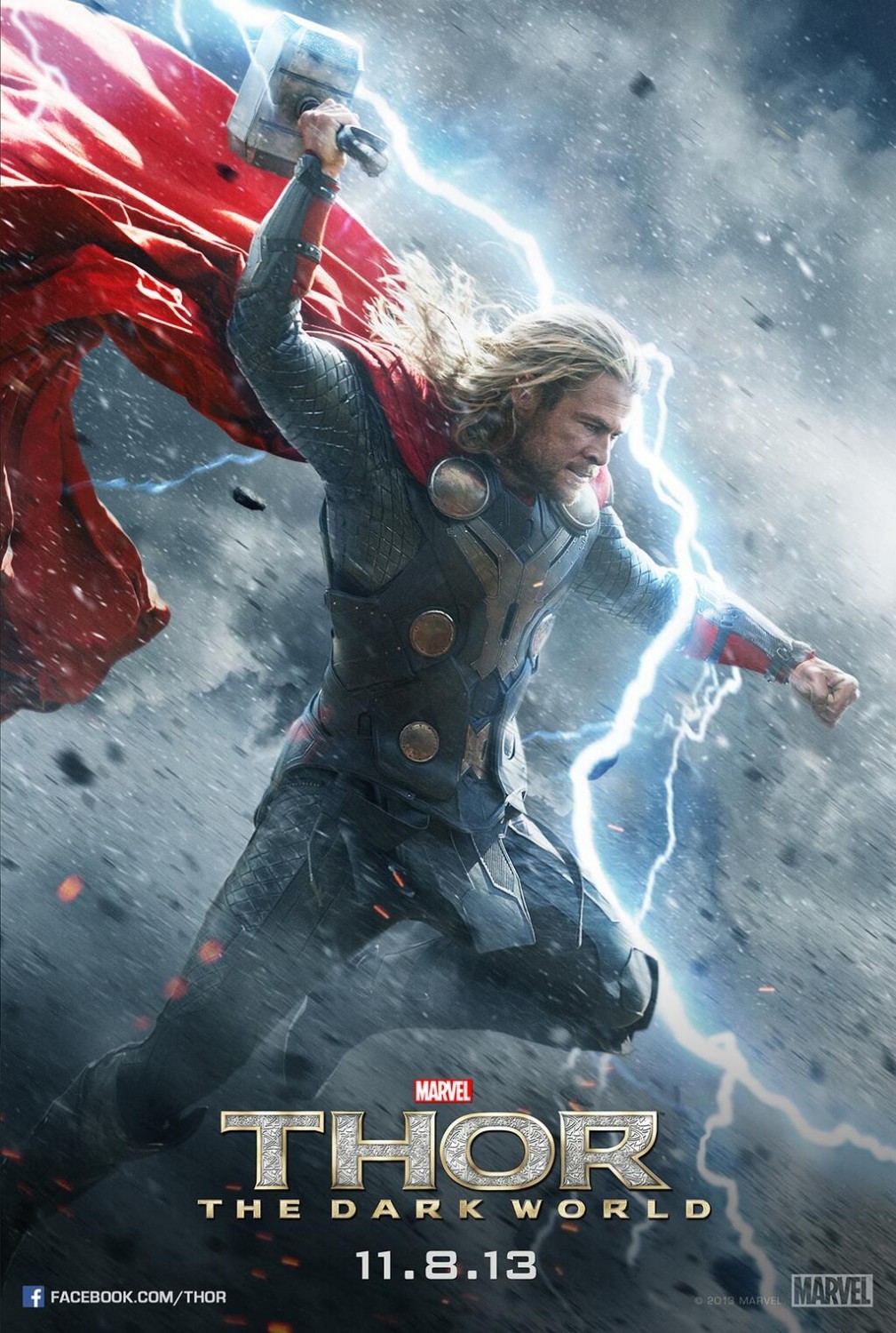 Poster of Walt Disney Pictures' Thor: The Dark World (2013)