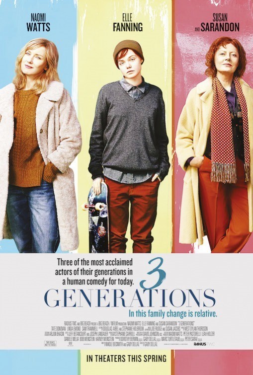 Poster of The Weinstein Company's 3 Generations (2017)
