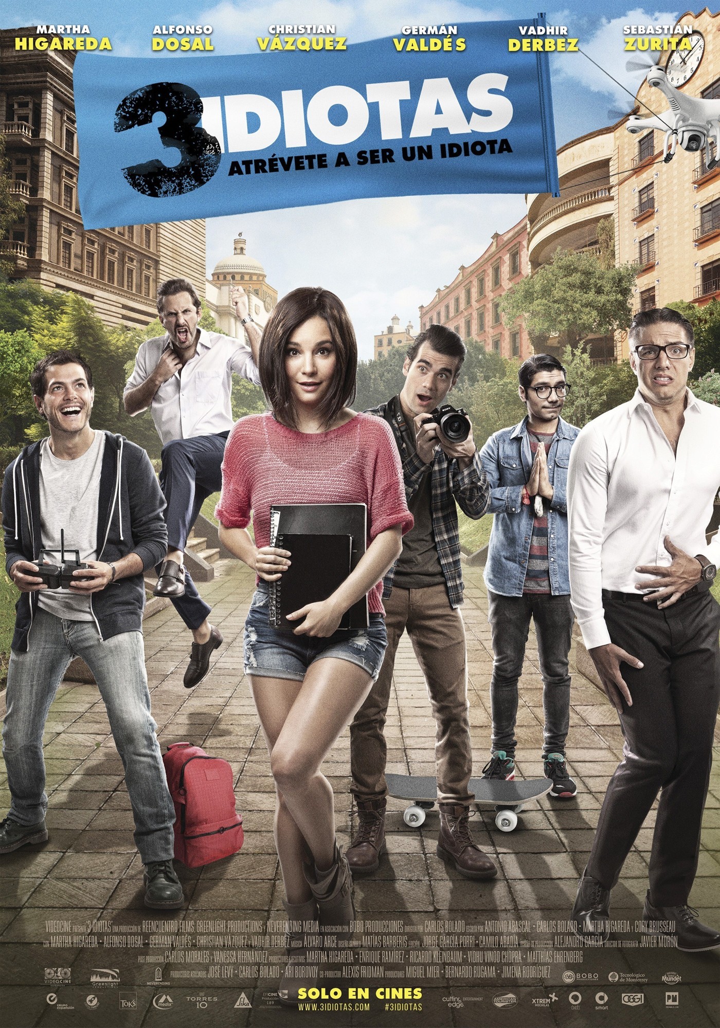 Poster of Pantelion Films' 3 Idiotas (2017)