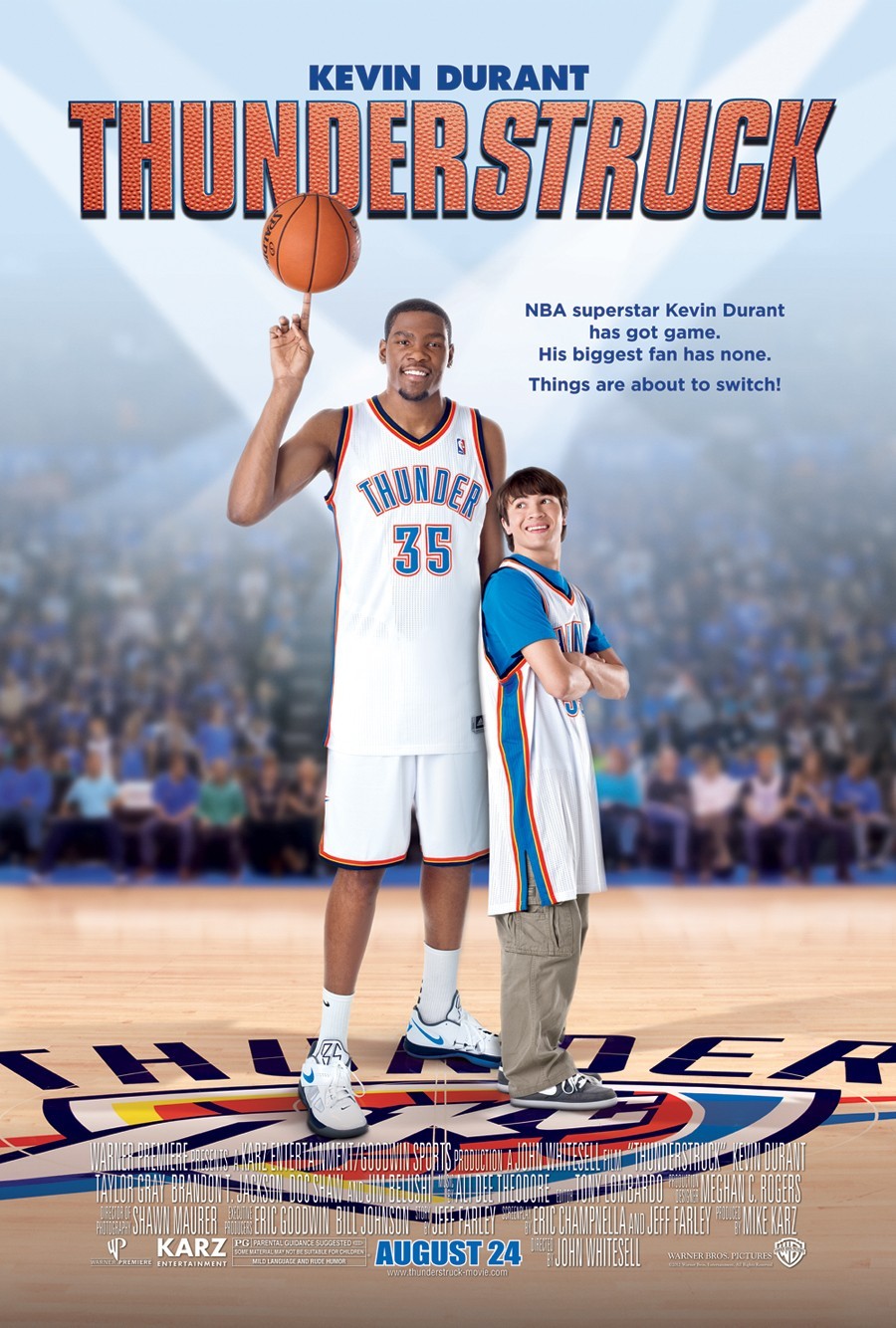Poster of Warner Premiere's Thunderstruck (2012)