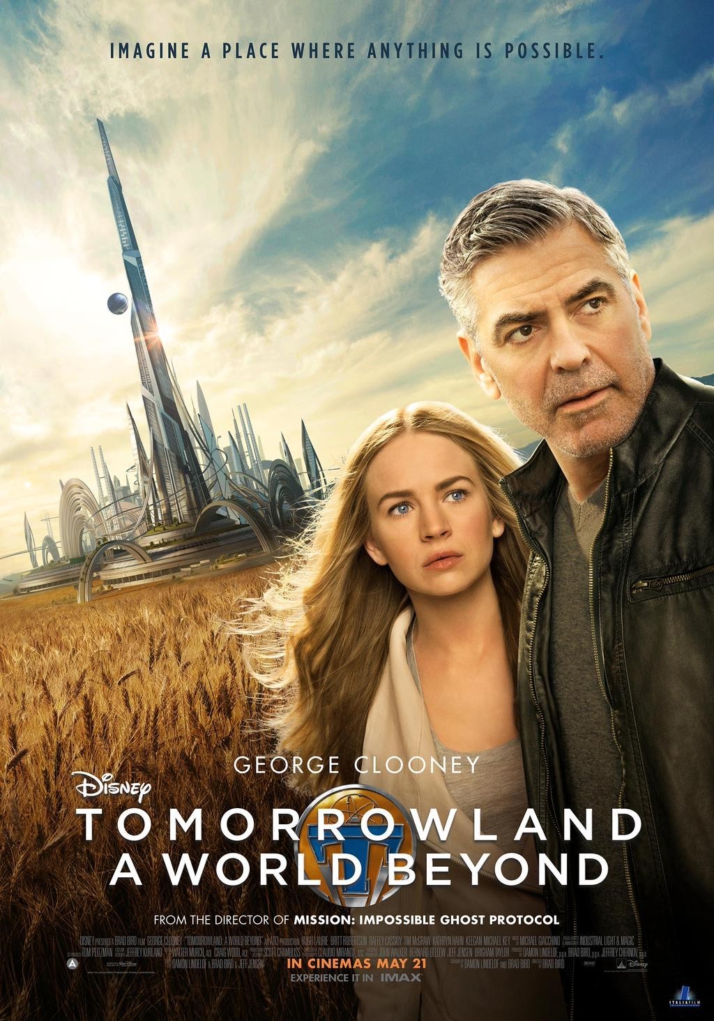 Poster of Walt Disney Pictures' Tomorrowland (2015)