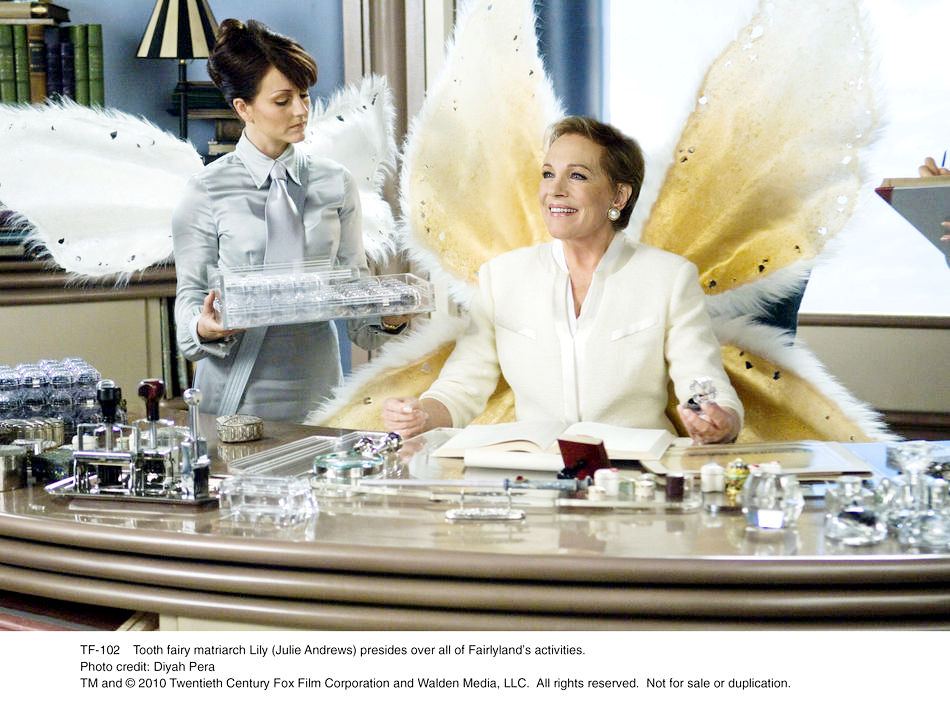 Julie Andrews stars as Lily in The 20th Century Fox's Tooth Fairy (2010). Photo credit by Diyah Pera.