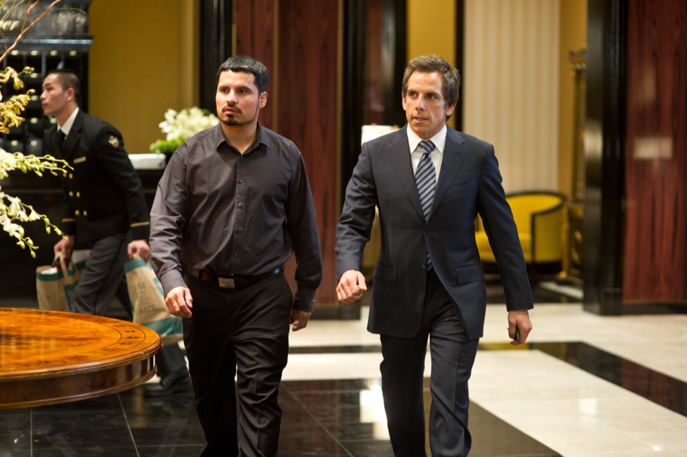 Ben Stiller stars as Josh Kovacs and Michael Pena stars as Rick Malloy in Universal Pictures' Tower Heist (2011)