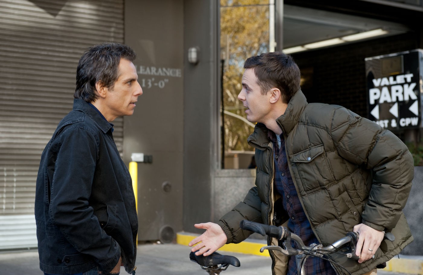 Ben Stiller stars as Josh Kovacs and Casey Affleck stars as Cole Howard in Universal Pictures' Tower Heist (2011)