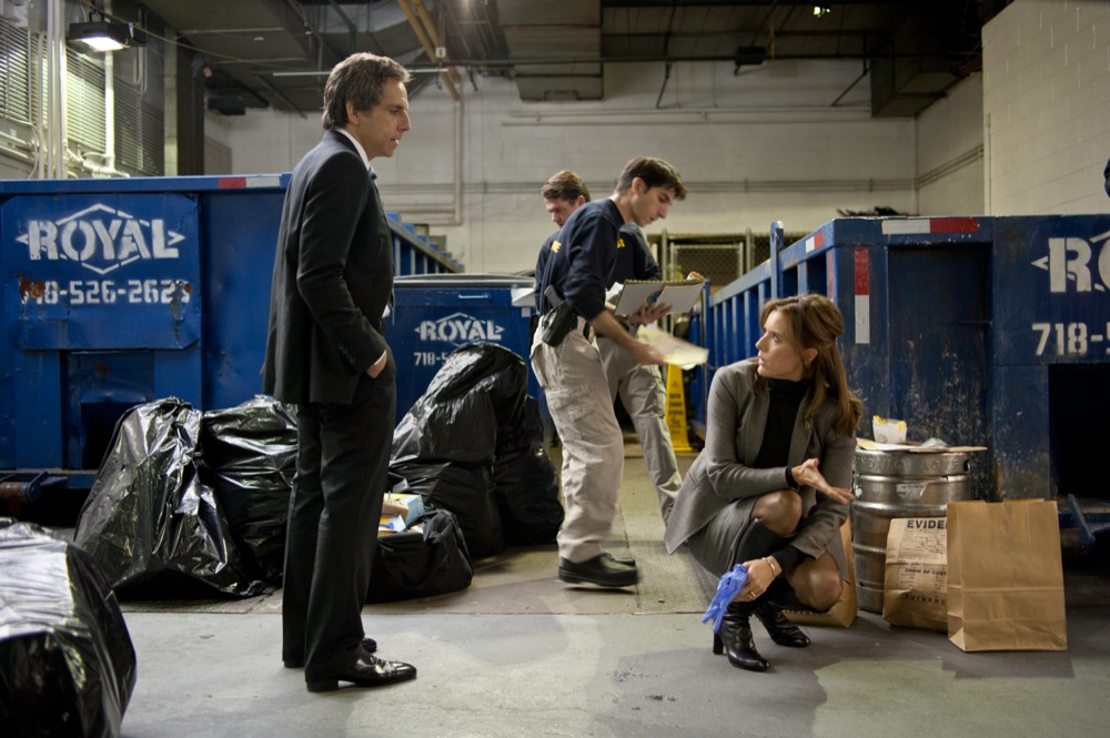 Ben Stiller stars as Josh Kovacs and Tea Leoni stars as Claire Denham in Universal Pictures' Tower Heist (2011)