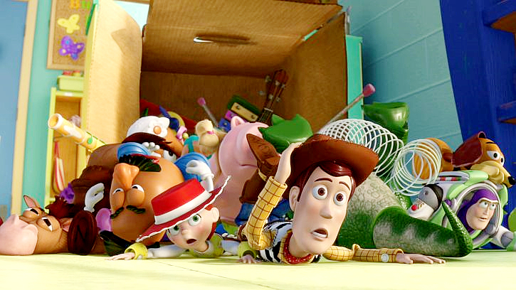 A scene from Walt Disney Pictures' Toy Story 3 (2010)