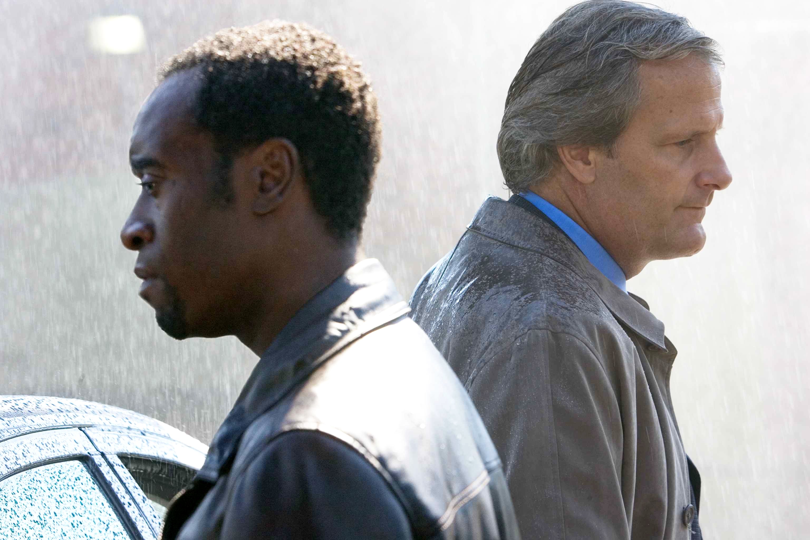 Don Cheadle stars as Samir Horn and Jeff Daniels stars as Carter in Overture Films' Traitor (2008). Photo credit by Rafy.