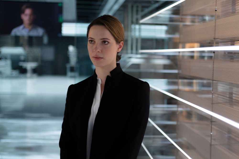 Rebecca Hall stars as Evelyn Caster in Warner Bros. Pictures' Transcendence (2014)