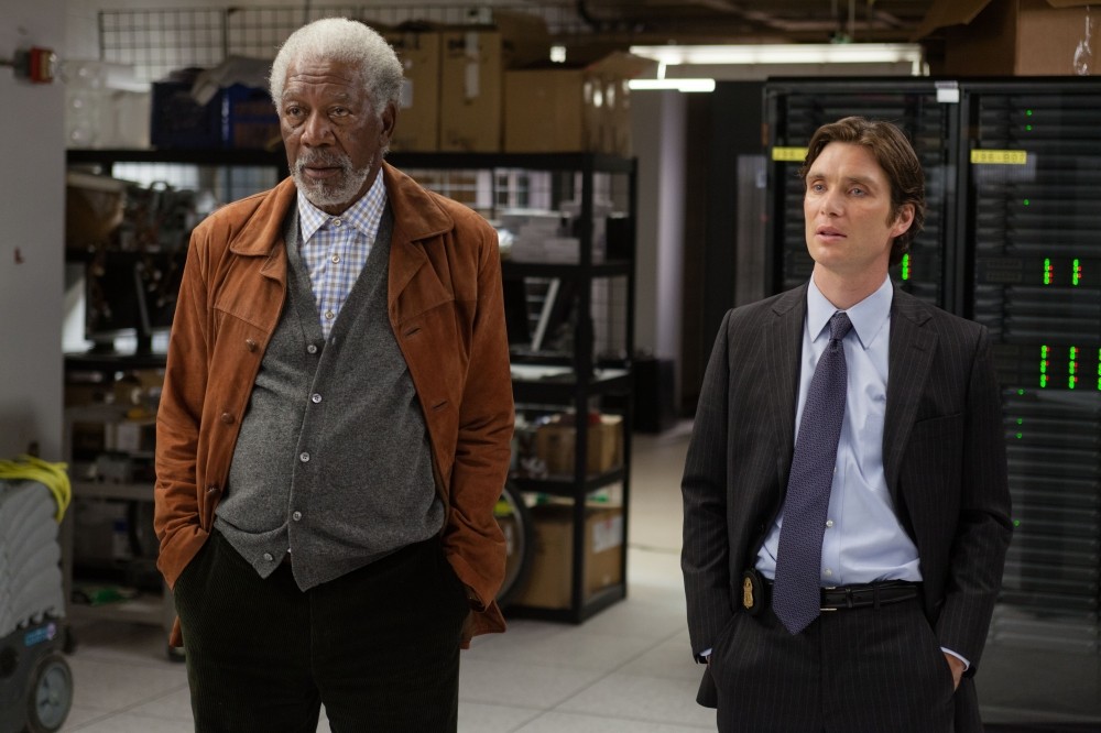 Morgan Freeman stars as Joseph Tagger in Warner Bros. Pictures' Transcendence (2014)