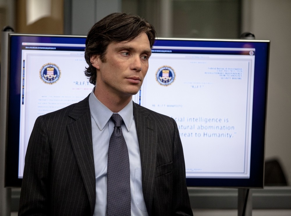 Cillian Murphy stars as Agent Buchanan in Warner Bros. Pictures' Transcendence (2014)