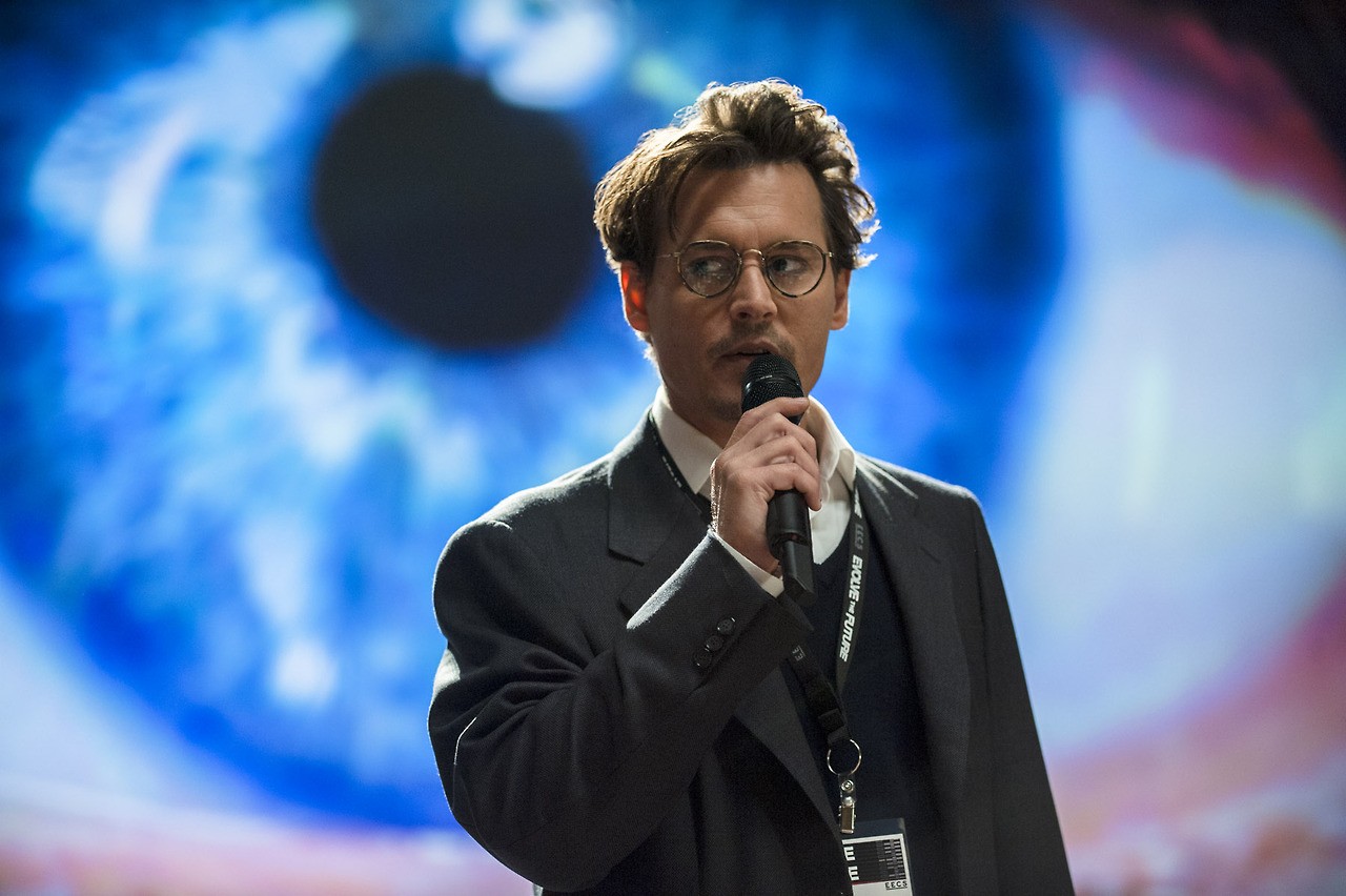 Johnny Depp stars as Will Caster in Warner Bros. Pictures' Transcendence (2014)