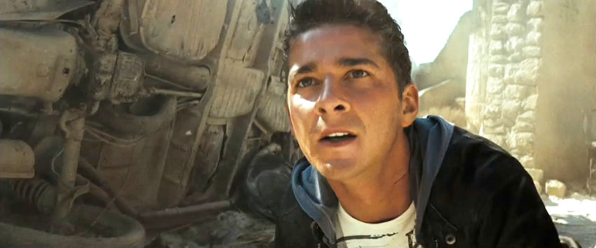 Shia LaBeouf stars as Sam Witwicky in DreamWorks SKG's Transformers: Revenge of the Fallen (2009)