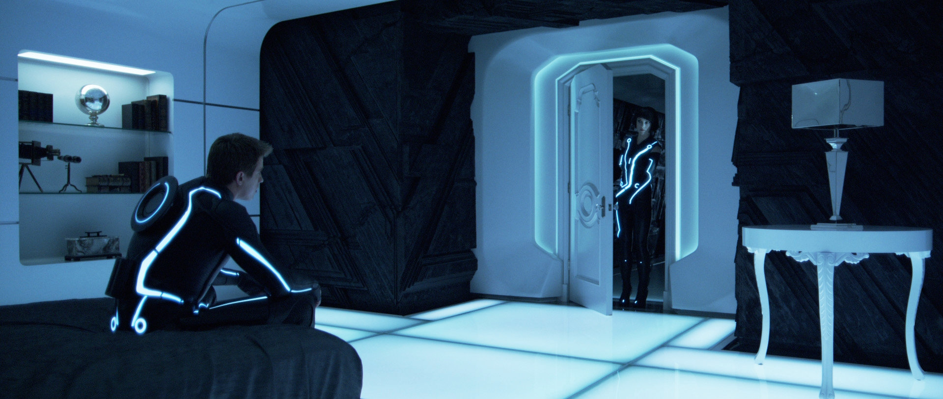 A scene from Walt Disney Pictures' Tron Legacy (2010)