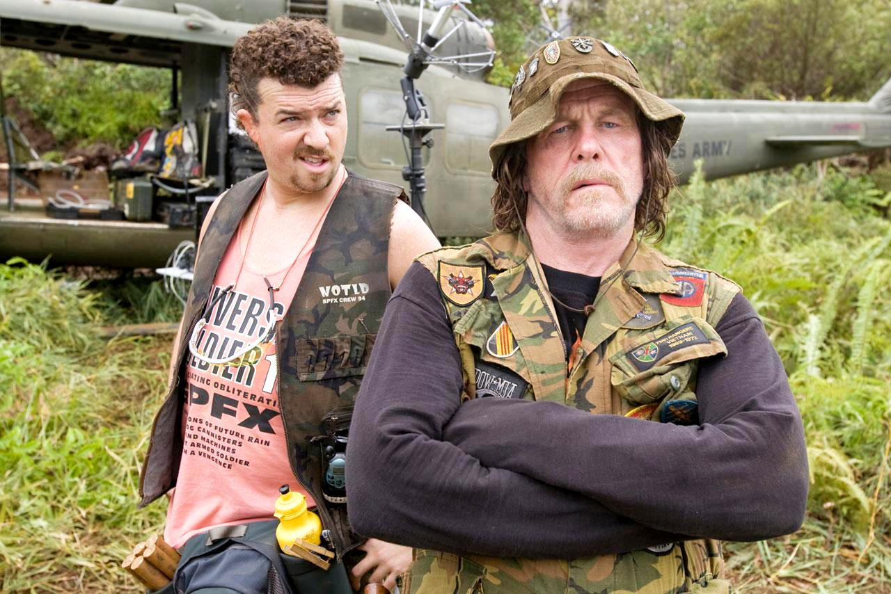 Danny R. McBride stars as Cody and Nick Nolte stars as Four Leaf Tayback in DreamWorks Pictures' Tropic Thunder (2008)