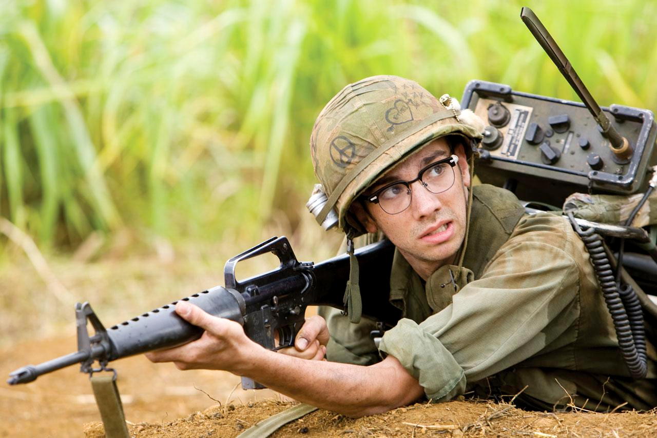 Jay Baruchel stars as Kevin Sandusky in DreamWorks Pictures' Tropic Thunder (2008)