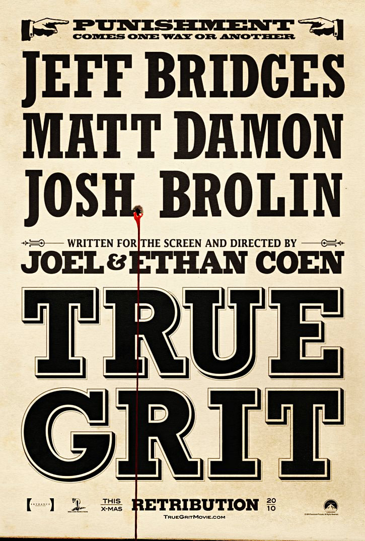 Poster of Paramount Pictures' True Grit (2010)