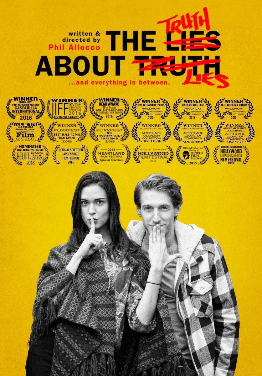 Poster of Blue Fox Entertainment's The Truth About Lies (2017)