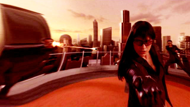Milla Jovovich as Violet in Screen Gems' Ultravoliet (2006)