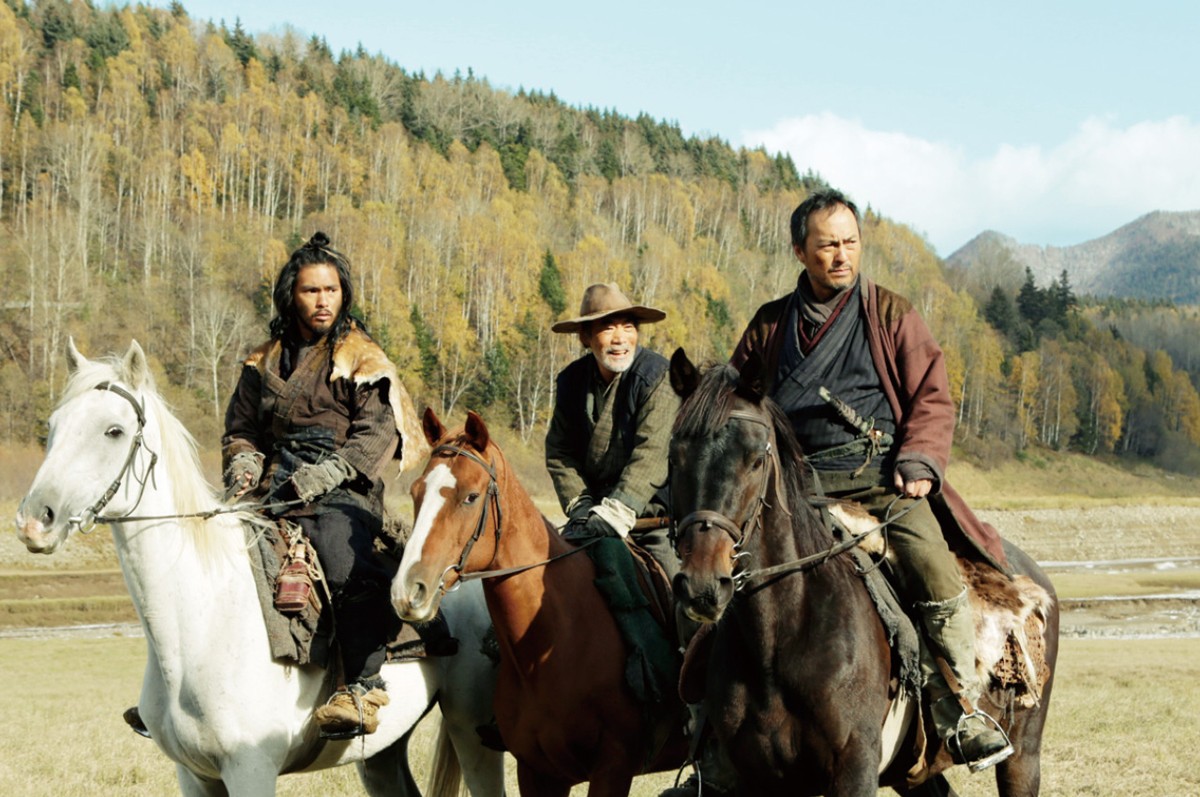 Yuya Yagira, Akira Emoto and Ken Watanabe in Warner Japan's Unforgiven (2013)