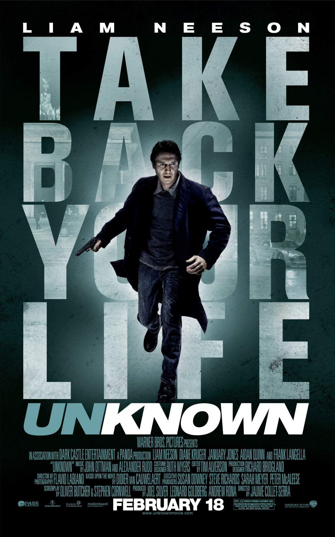 Poster of Warner Bros. Pictures' Unknown (2011)