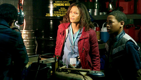 Thandie Newton stars as Rosemary and Jacob Latimore stars as James in Plum Pictures' Vanishing on 7th Street (2010)