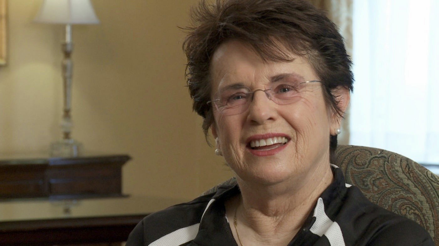 Billie Jean King stars as Herself in Magnolia Pictures' Venus and Serena (2013)