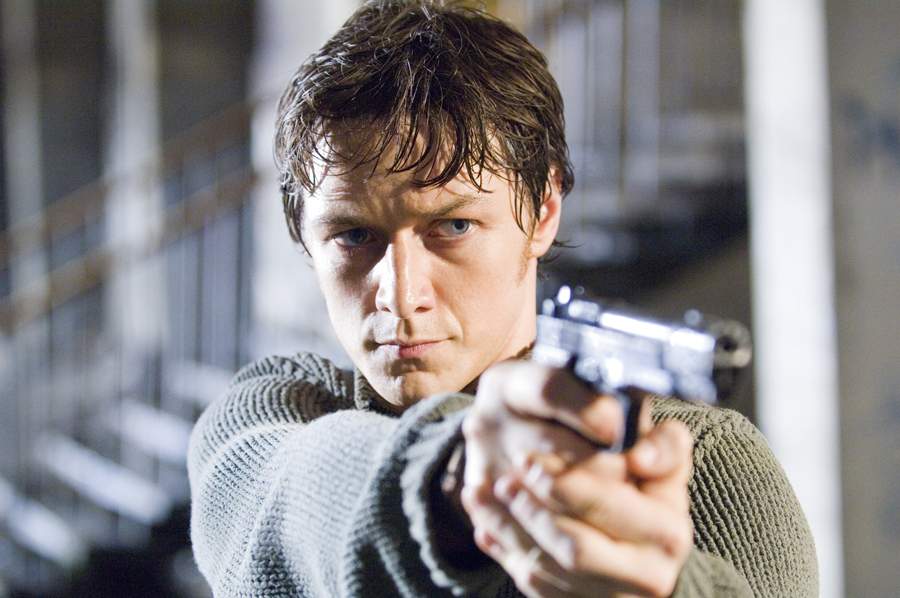 James McAvoy as Wesley in Universal Pictures' Wanted (2008)