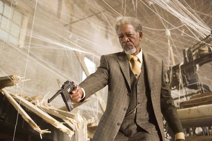 Morgan Freeman as Sloan in Universal Pictures' Wanted (2008)
