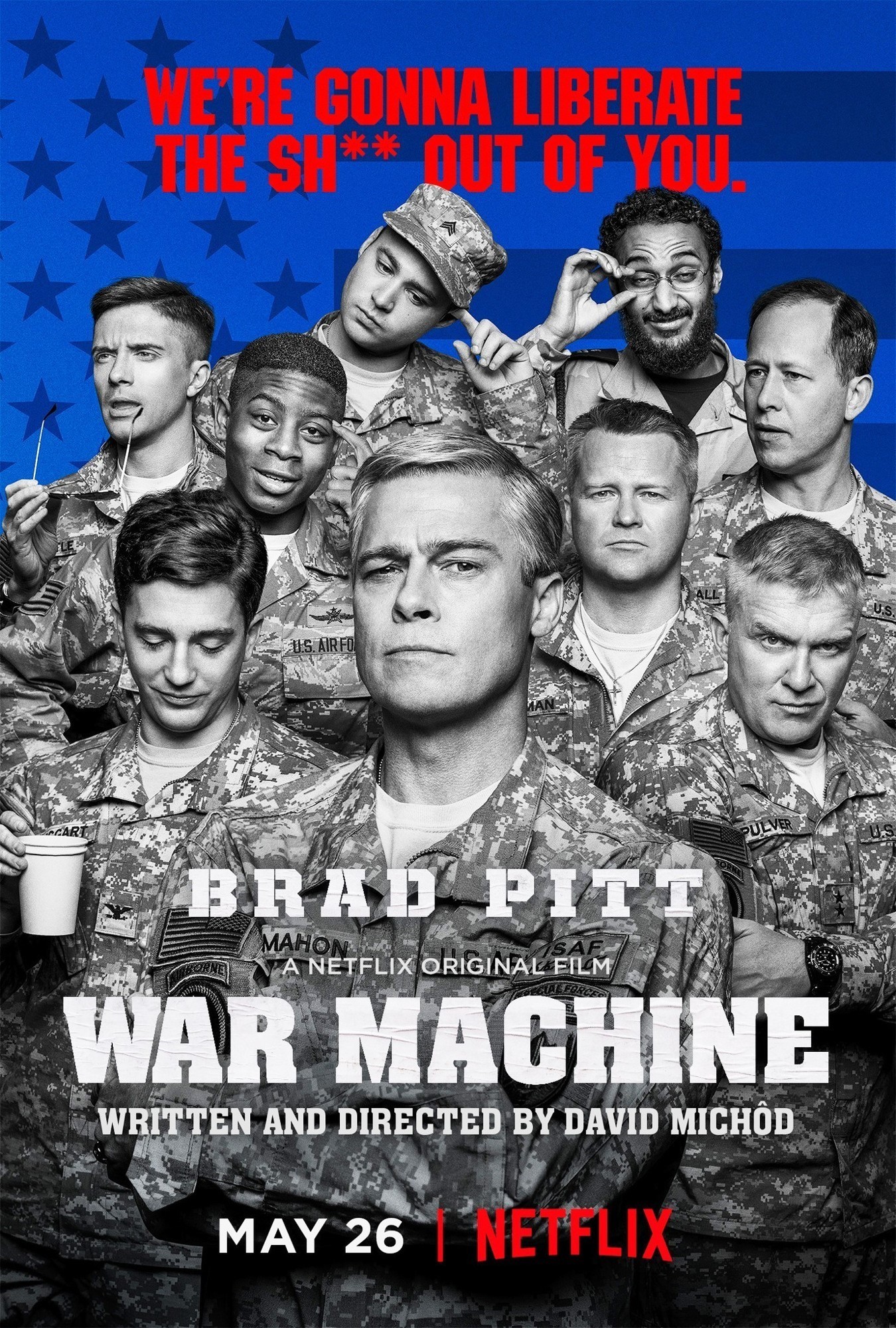 Poster of Netflix's War Machine (2017)